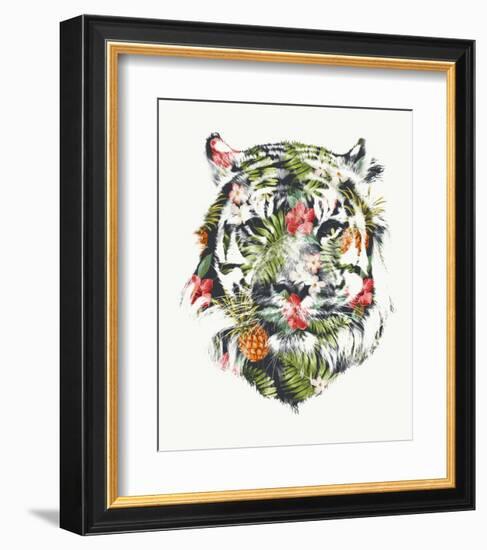 Tropical Tiger-Robert Farkas-Framed Art Print