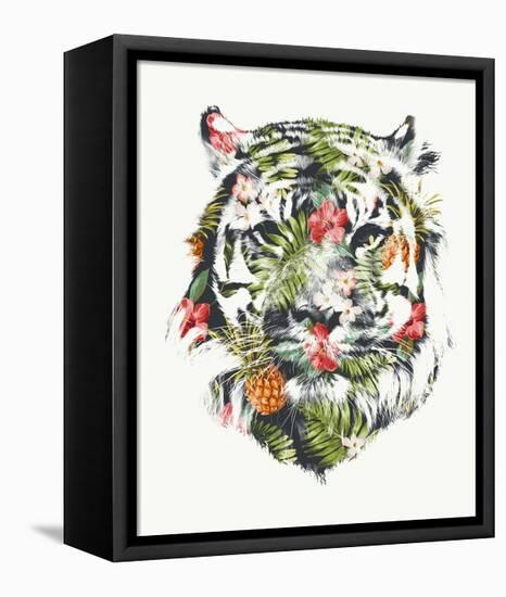 Tropical Tiger-Robert Farkas-Framed Stretched Canvas