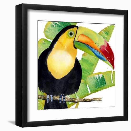 Tropical Toucan-Mary Escobedo-Framed Art Print