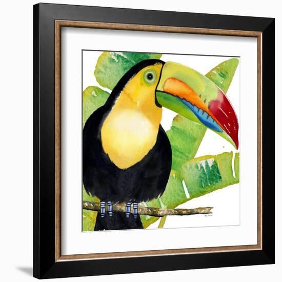 Tropical Toucan-Mary Escobedo-Framed Art Print