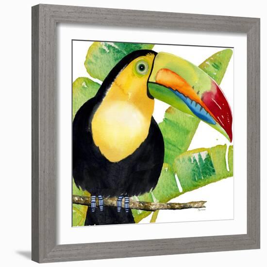 Tropical Toucan-Mary Escobedo-Framed Art Print