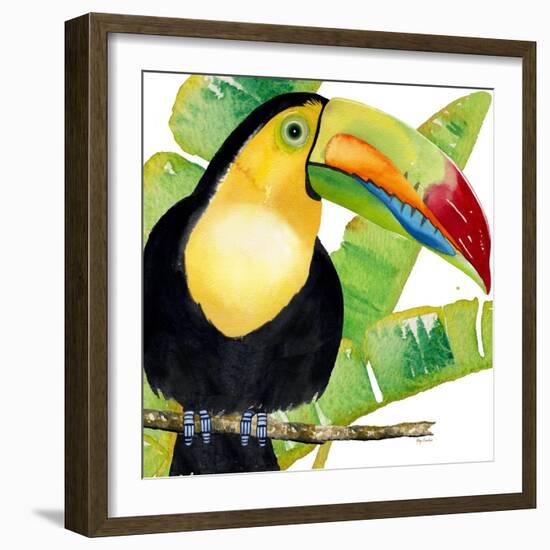 Tropical Toucan-Mary Escobedo-Framed Art Print