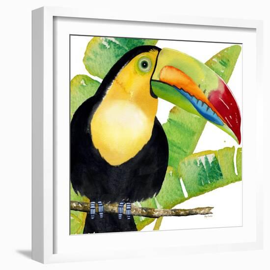 Tropical Toucan-Mary Escobedo-Framed Art Print