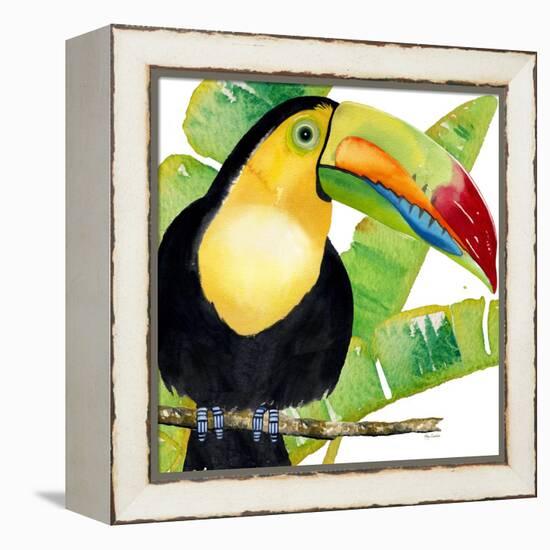 Tropical Toucan-Mary Escobedo-Framed Stretched Canvas