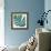Tropical Treasures II Blue Green-Moira Hershey-Framed Art Print displayed on a wall