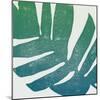 Tropical Treasures II Blue Green-Moira Hershey-Mounted Art Print