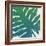 Tropical Treasures IV Blue Green-Moira Hershey-Framed Art Print