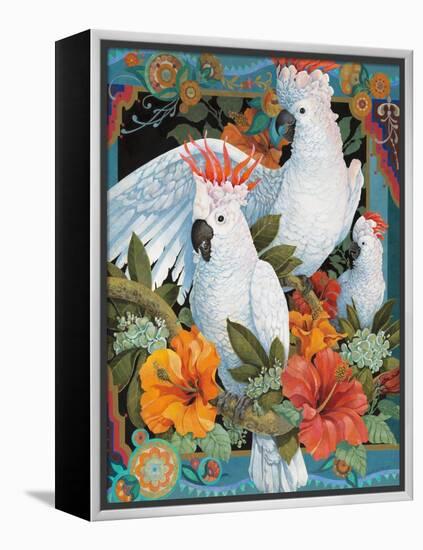 Tropical Trio-David Galchutt-Framed Premier Image Canvas