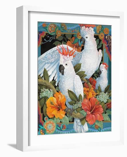 Tropical Trio-David Galchutt-Framed Giclee Print