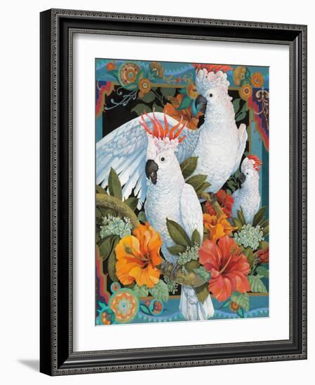 Tropical Trio-David Galchutt-Framed Giclee Print