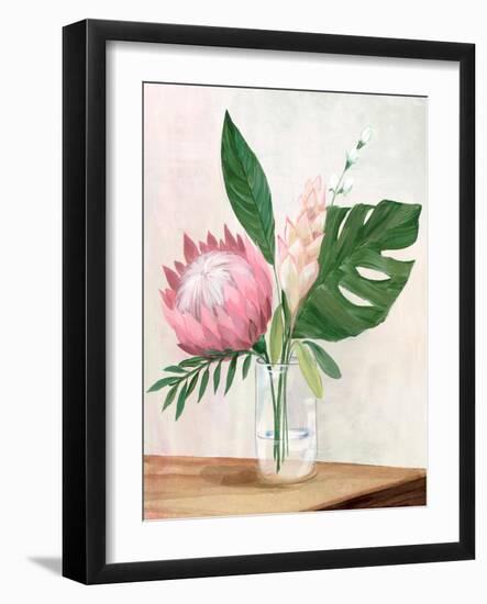 Tropical Vase I-Aria K-Framed Art Print