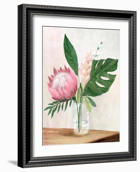 Tropical Vase I-Aria K-Framed Art Print