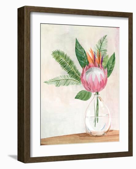 Tropical Vase II-Aria K-Framed Art Print