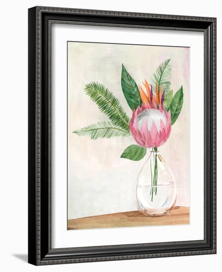 Tropical Vase II-Aria K-Framed Art Print