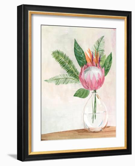 Tropical Vase II-Aria K-Framed Art Print