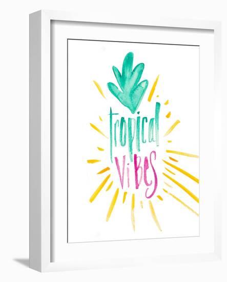 Tropical Vibes-Susan Bryant-Framed Art Print