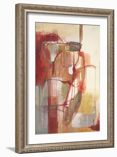 Tropical Vines-Terri Burris-Framed Art Print