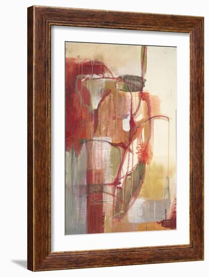 Tropical Vines-Terri Burris-Framed Art Print