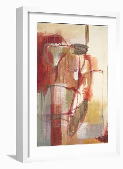 Tropical Vines-Terri Burris-Framed Art Print