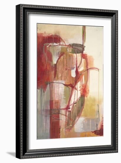 Tropical Vines-Terri Burris-Framed Art Print