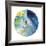 Tropical Wave Circle-Florence Delva-Framed Giclee Print