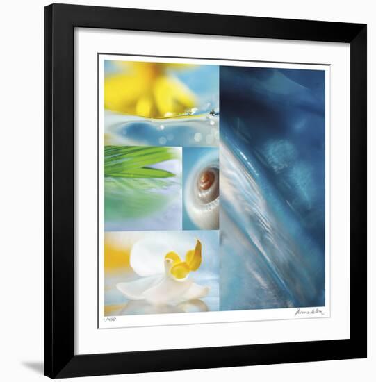 Tropical Wave-Florence Delva-Framed Giclee Print