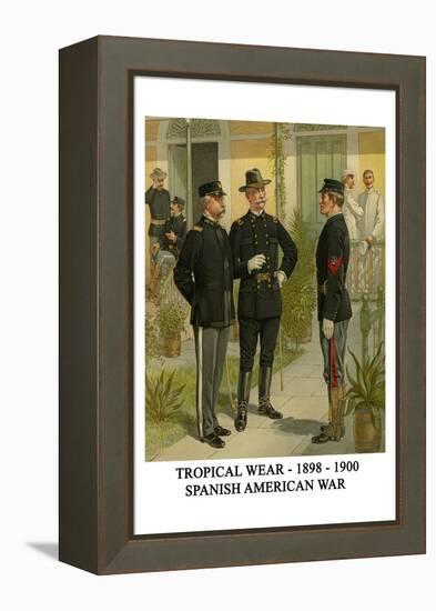 Tropical Wear - 1898 - 1900 - Spanish American War-Henry Alexander Ogden-Framed Stretched Canvas