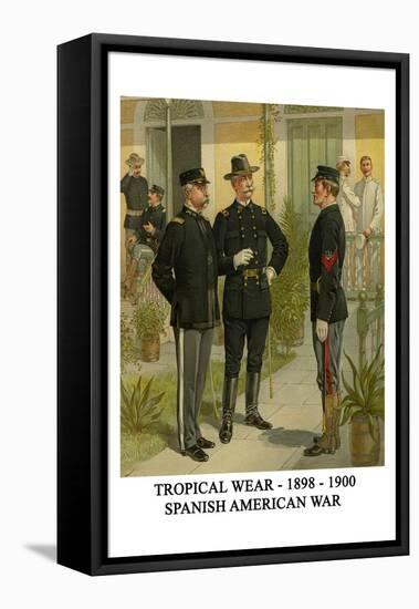 Tropical Wear - 1898 - 1900 - Spanish American War-Henry Alexander Ogden-Framed Stretched Canvas