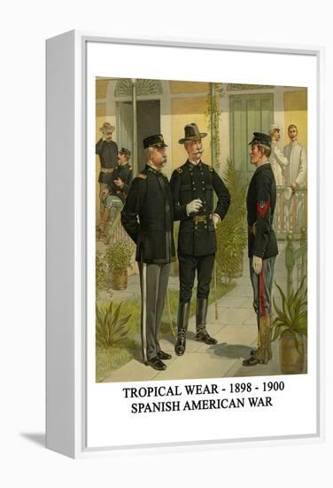 Tropical Wear - 1898 - 1900 - Spanish American War-Henry Alexander Ogden-Framed Stretched Canvas