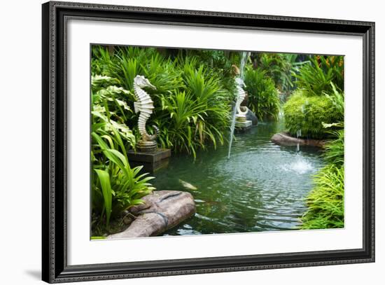 Tropical Zen Garden-szefei-Framed Photographic Print