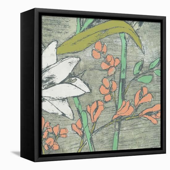 Tropicana I-Jennifer Goldberger-Framed Stretched Canvas