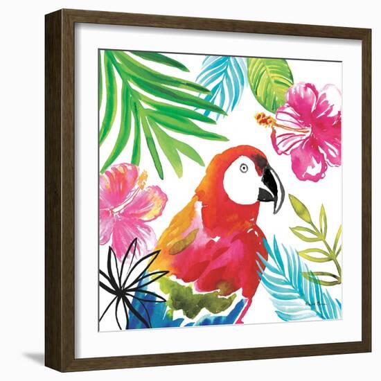 Tropicana III-Farida Zaman-Framed Art Print