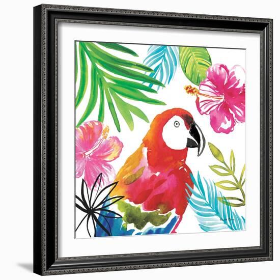 Tropicana III-Farida Zaman-Framed Art Print