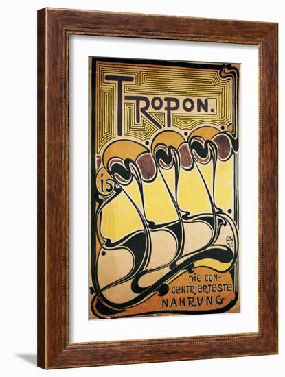 Tropon-Henri van de Velde-Framed Art Print