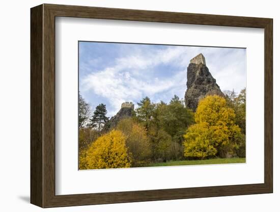 Trosky Castle Is a Castle Ruin, Liberec Region, Czech Republic-Emily Wilson-Framed Photographic Print