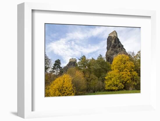 Trosky Castle Is a Castle Ruin, Liberec Region, Czech Republic-Emily Wilson-Framed Photographic Print