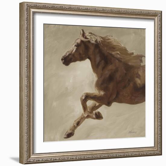 Trot-Julianne Marcoux-Framed Art Print