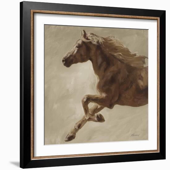 Trot-Julianne Marcoux-Framed Art Print