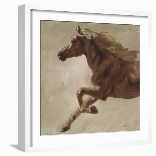 Trot-Julianne Marcoux-Framed Art Print