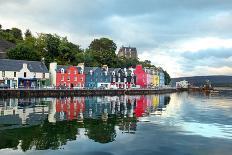 UK Western Scotland Isle of Mull Colorful Town of Tobermory - Capital of Mull, Landscape-trotalo-Photographic Print