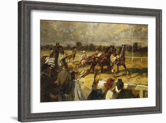 Trotting, Hoppe-Garden, Berlin-null-Framed Giclee Print