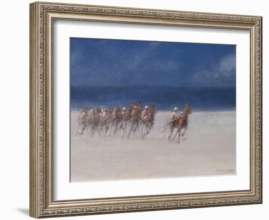 Trotting Races, Brittany, 2012-Lincoln Seligman-Framed Giclee Print