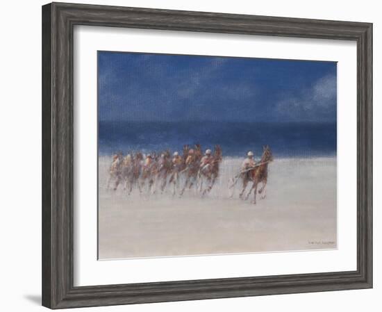 Trotting Races, Brittany, 2012-Lincoln Seligman-Framed Giclee Print