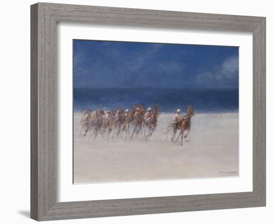 Trotting Races, Brittany, 2012-Lincoln Seligman-Framed Giclee Print