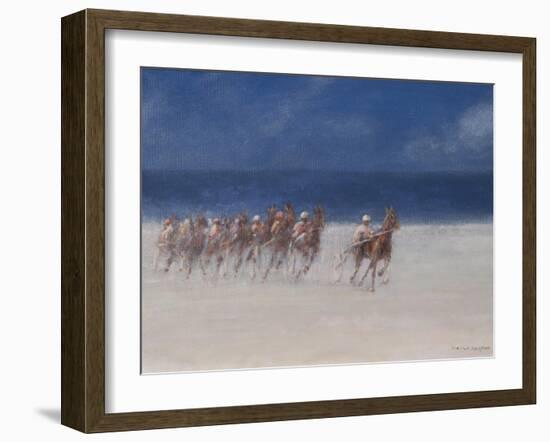 Trotting Races, Brittany, 2012-Lincoln Seligman-Framed Giclee Print