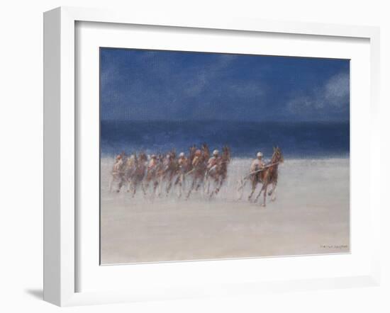 Trotting Races, Brittany, 2012-Lincoln Seligman-Framed Giclee Print