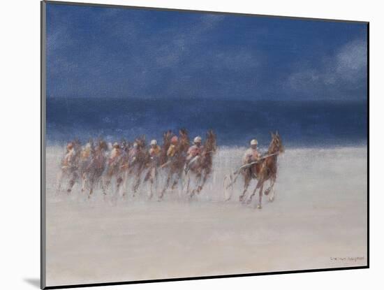 Trotting Races, Brittany, 2012-Lincoln Seligman-Mounted Giclee Print