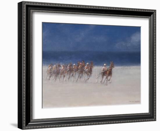 Trotting Races, Brittany, 2012-Lincoln Seligman-Framed Giclee Print