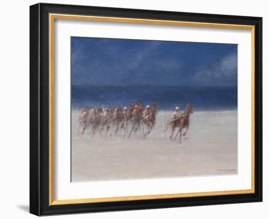 Trotting Races, Brittany, 2012-Lincoln Seligman-Framed Giclee Print