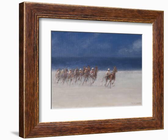 Trotting Races, Brittany, 2012-Lincoln Seligman-Framed Giclee Print